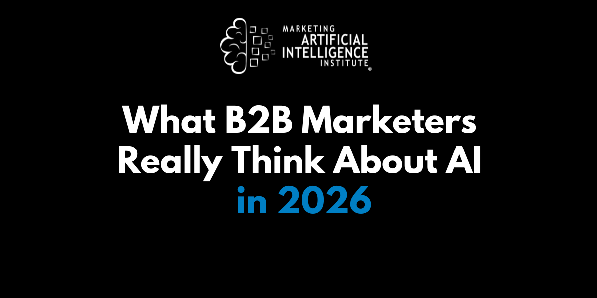 Опрос B2B-маркетологов об ИИ в 2026 - исследование SmarterX
