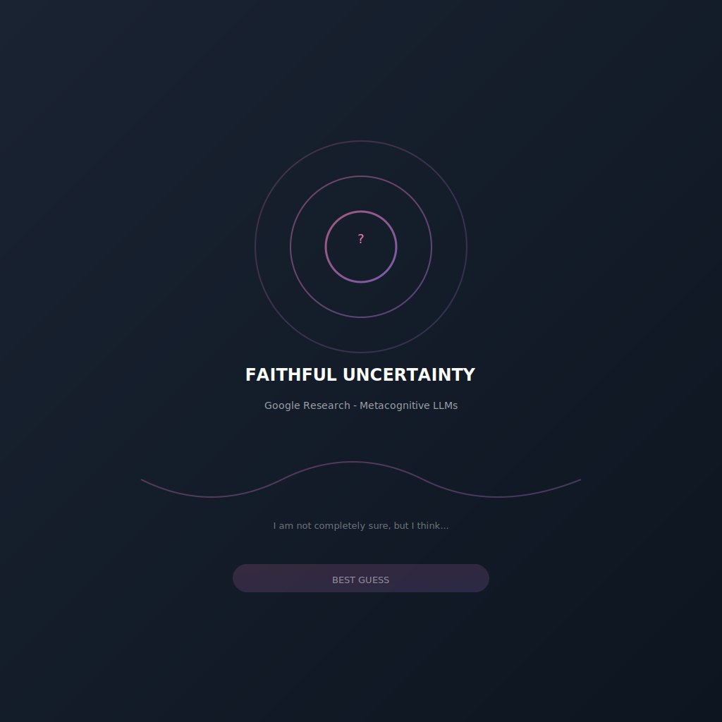 Google Faithful Uncertainty - llm новости, новости gemini google, новости ии, автоматизация с помощью ии