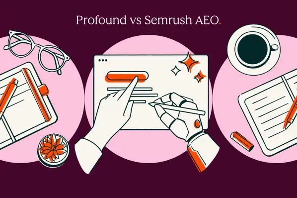 Сравнение Profound и Semrush AEO - инструменты оптимизации для AI-поиска