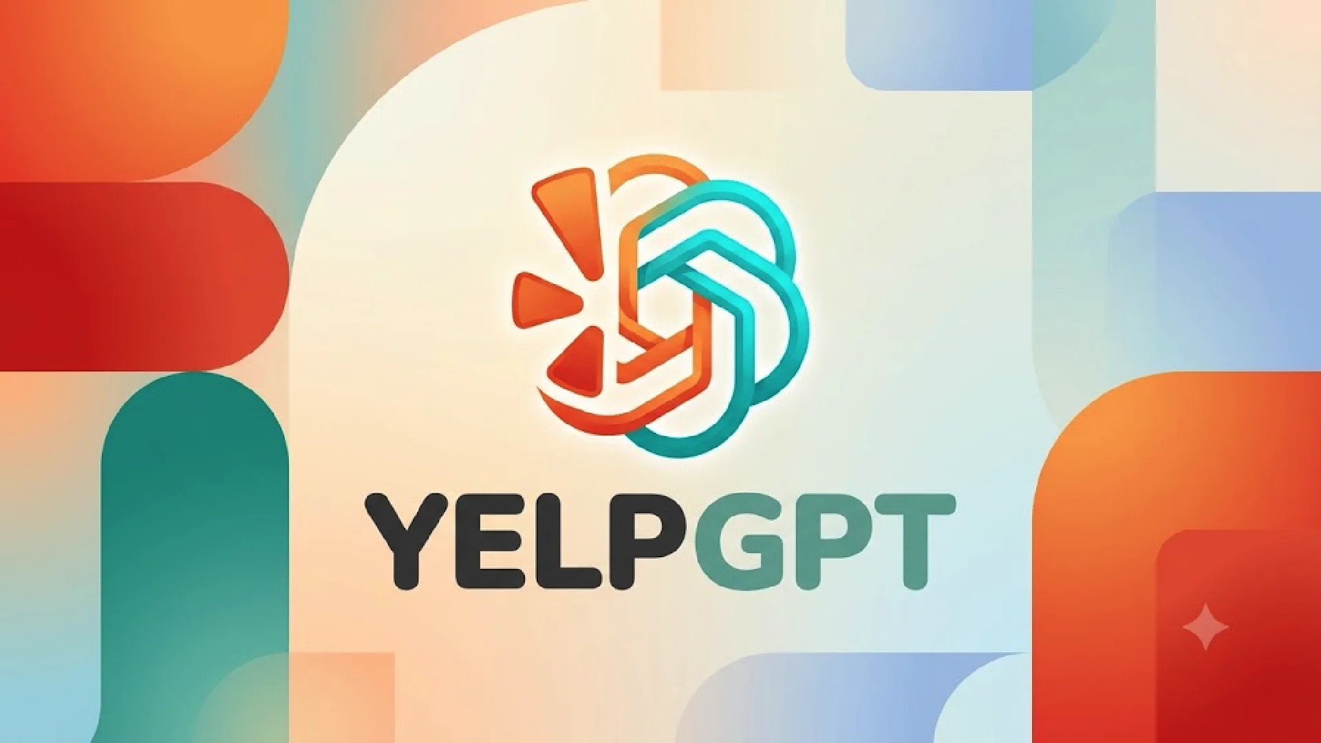 Логотип Yelp и ChatGPT - партнерство по передаче данных